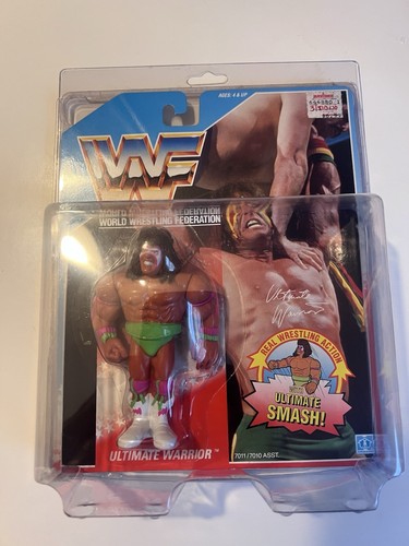 Hasbro WWF Ultimate Warrior Series 1 Ultimate Smas...