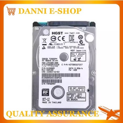 HTS725050A7E630 HGST 500GB Laptop Hard Drives 7200RPM 7mm 2.5'' SATA
