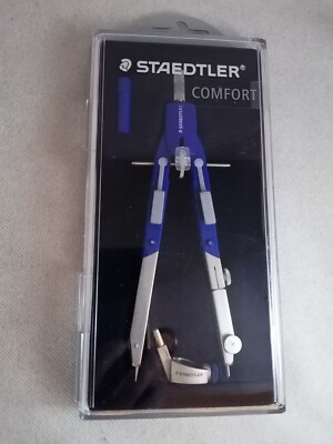 P045 - STAEDTLER - Schnellverstellzirkel Mars Comfort 552 01 Blau - NEU 