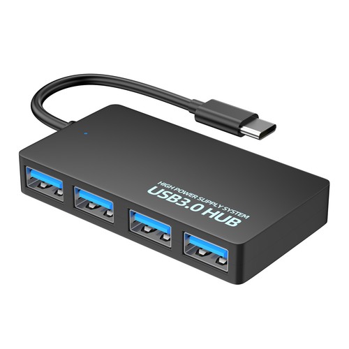 Computer Usb Hub Desktop Usb Hub Ultra-thin 4-port Usb 3.0 Hub for Office - Afbeelding 14 van 15
