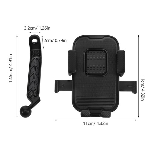 Shockproof Mobile Phone Stand Bike Cellphone Holder Bicycle Mount - 第 5/12 張圖片