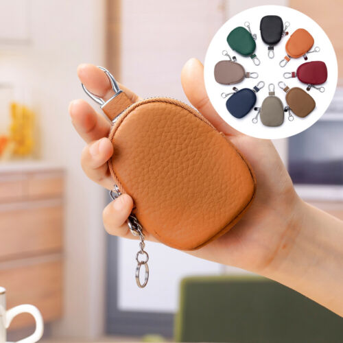 Women Mini Purse Coin Card Holder Key Ring Wallet Pouch Zipper Small Change Bag