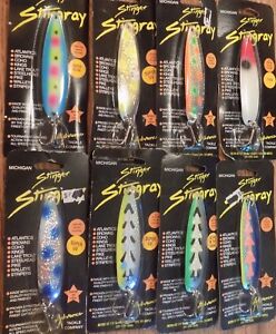 Michigan Stinger Spoons Color Chart