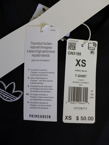 NWT ADIDAS originals Asymmetric Short Sleeve T-Shirt GN3188 Black/XS, White  M/L | eBay
