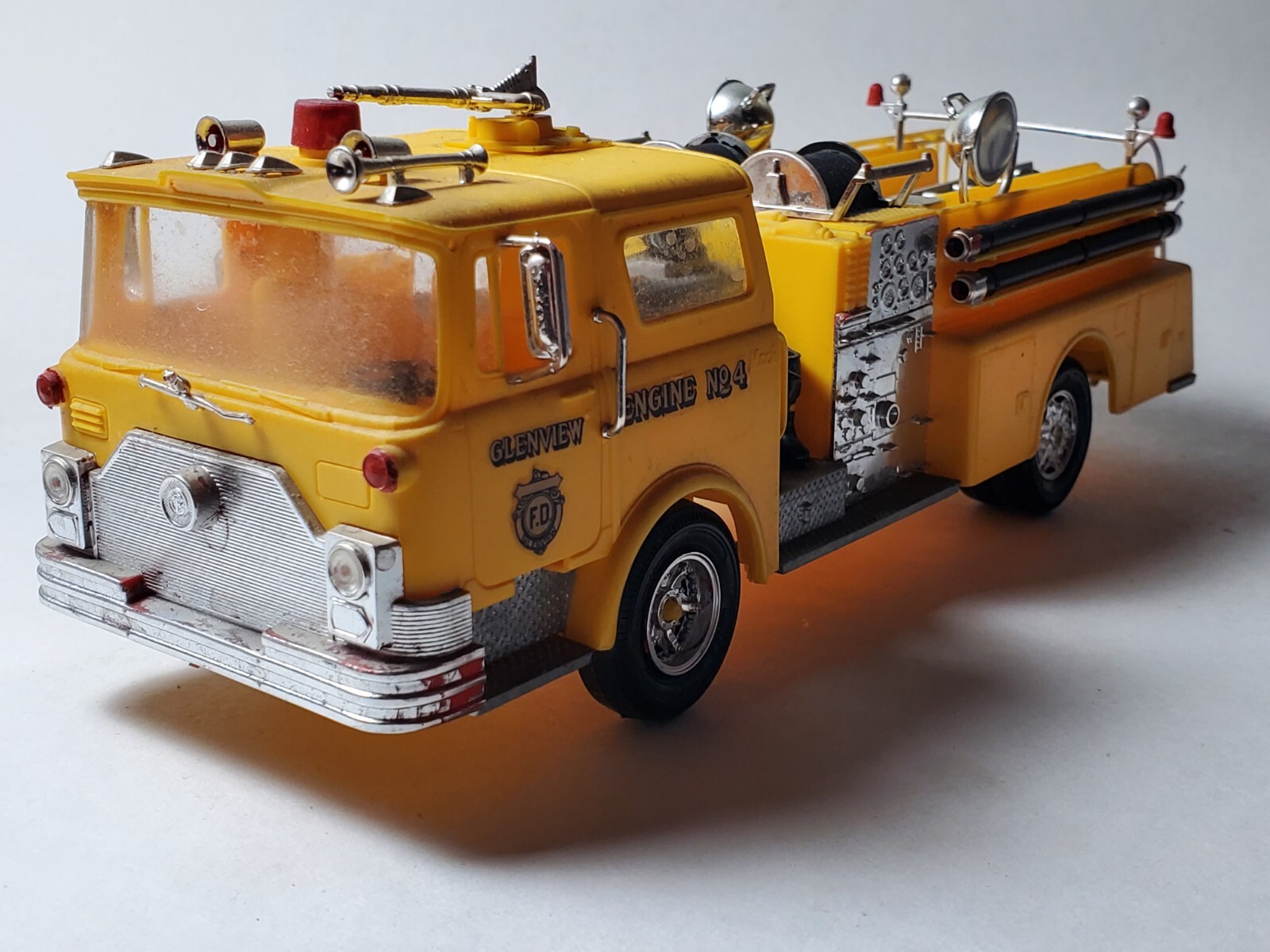MACK FIRE TRUCK Maquette Snap-Tite Monogram Ref 1214 EUR 49,90 - FR