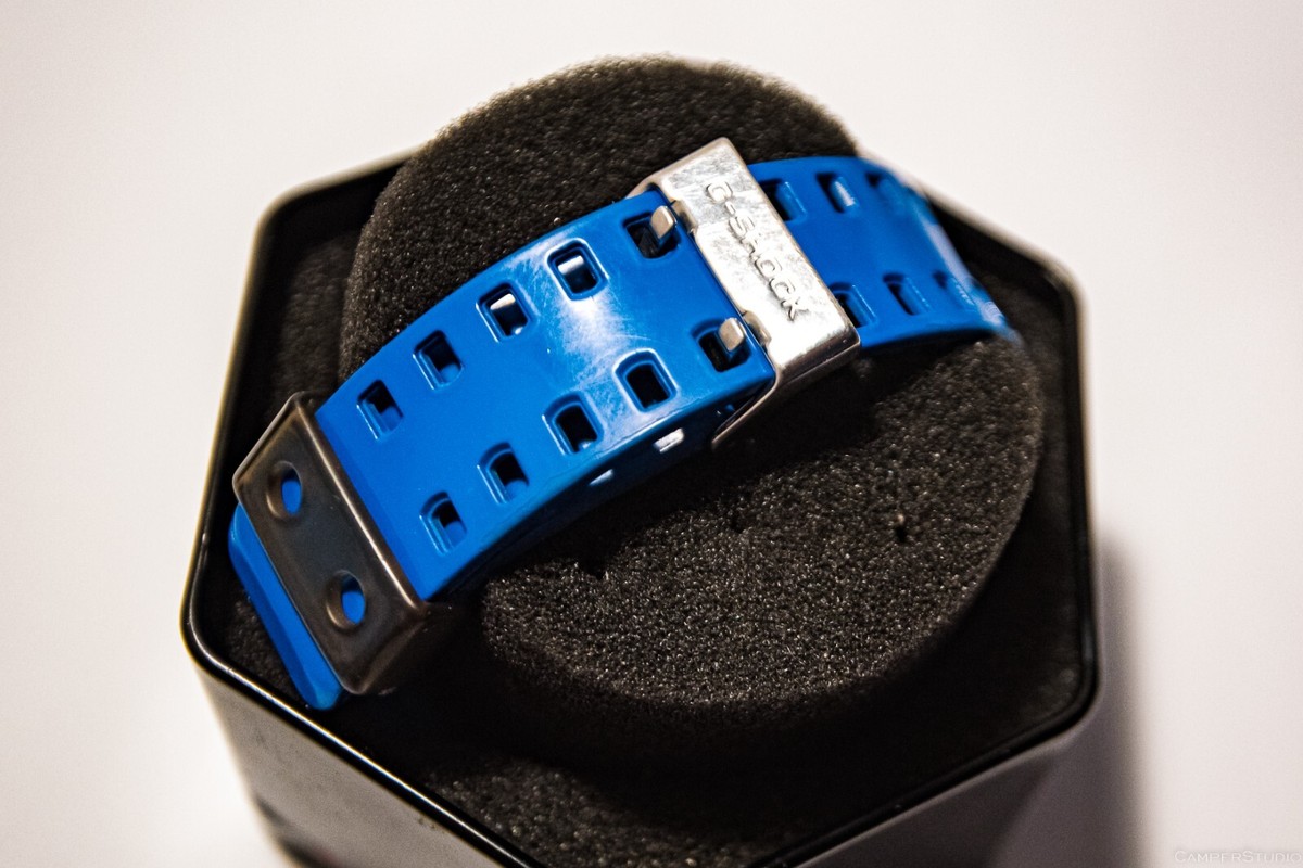 Casio G-Shock GA110 Series Analog-Digital Hyper Color Blue x