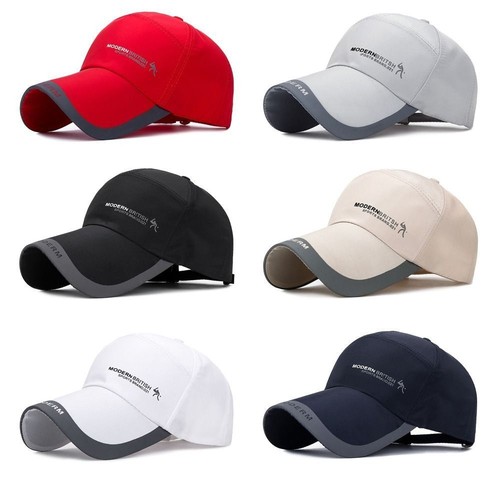 Adjustable Sun Hats Cotton Sports Cap Summer Sunscreen Baseball Cap Women
