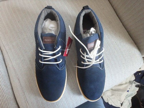 Men's Quiksilver Skate Shoes Griffin Suede New in Box Size 13 - Picture 2 of 12