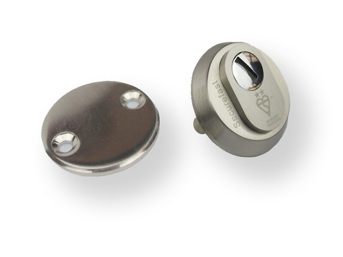 High Security Door Escutcheon 2 Star Rated For Double Or Single Euro Cylinders - Picture 2 of 7