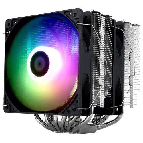 High-Performance Peerless Assassin CPU Cooler with 6 Heat Pipes & ARGB Lighting - Picture 9 of 11