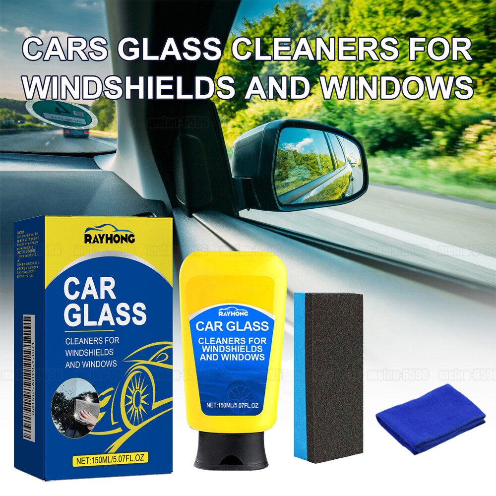 Car Oil Film Cleaning Paste Windshield Oil Film Remover Anti-Glare Glass Cleaner