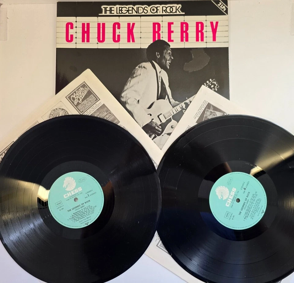 Chuck Berry – The Legends Of Rock Chuck Berry LP Album vinyl record compilation - Image 2 of 4