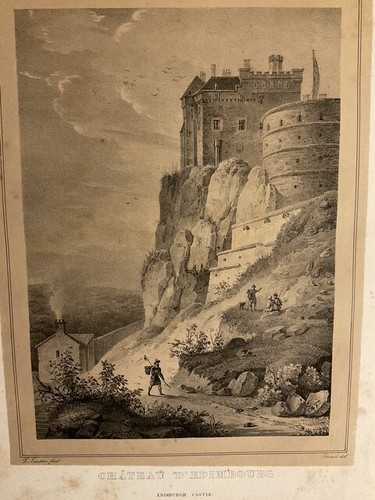 1827 - Ten Lithographs of Scotland Lakes, Glasgow, Edinburgh - Picture 14 of 15