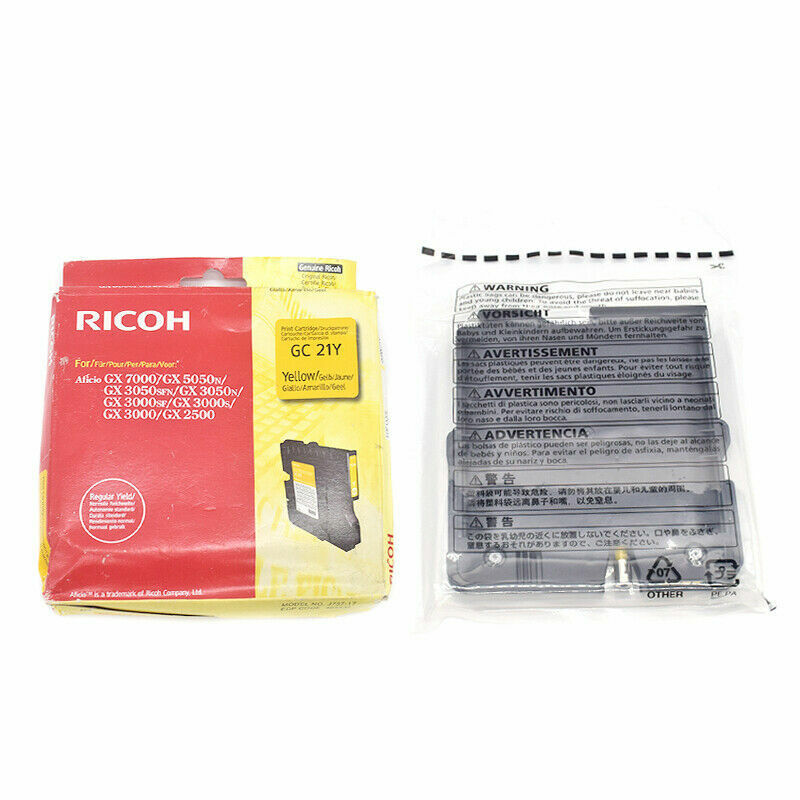 Original Ricoh 3PCS GC 21 Ink cartridge-Inkjet For GX2500