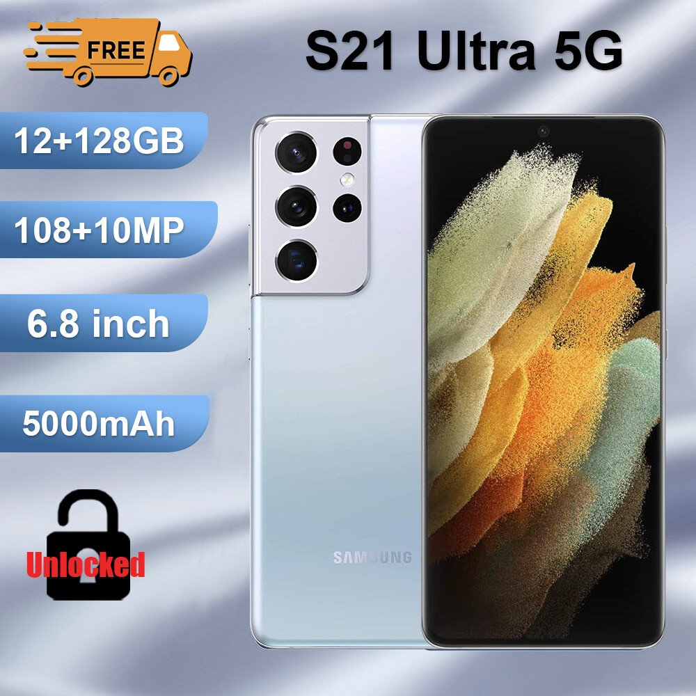 New Samsung Galaxy S21 Ultra 5G SM-G998U 128GB GSM+CDMA Unlocked