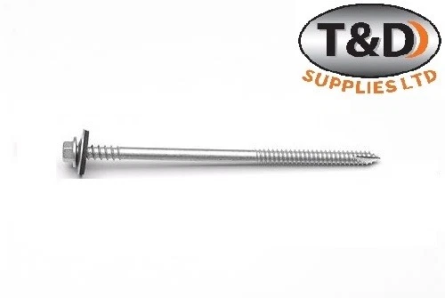 TORNILLOS TEK DE MADERA - TORNILLOS DE METAL A MADERA/HOJA DE TECHO Foto 2 de 3