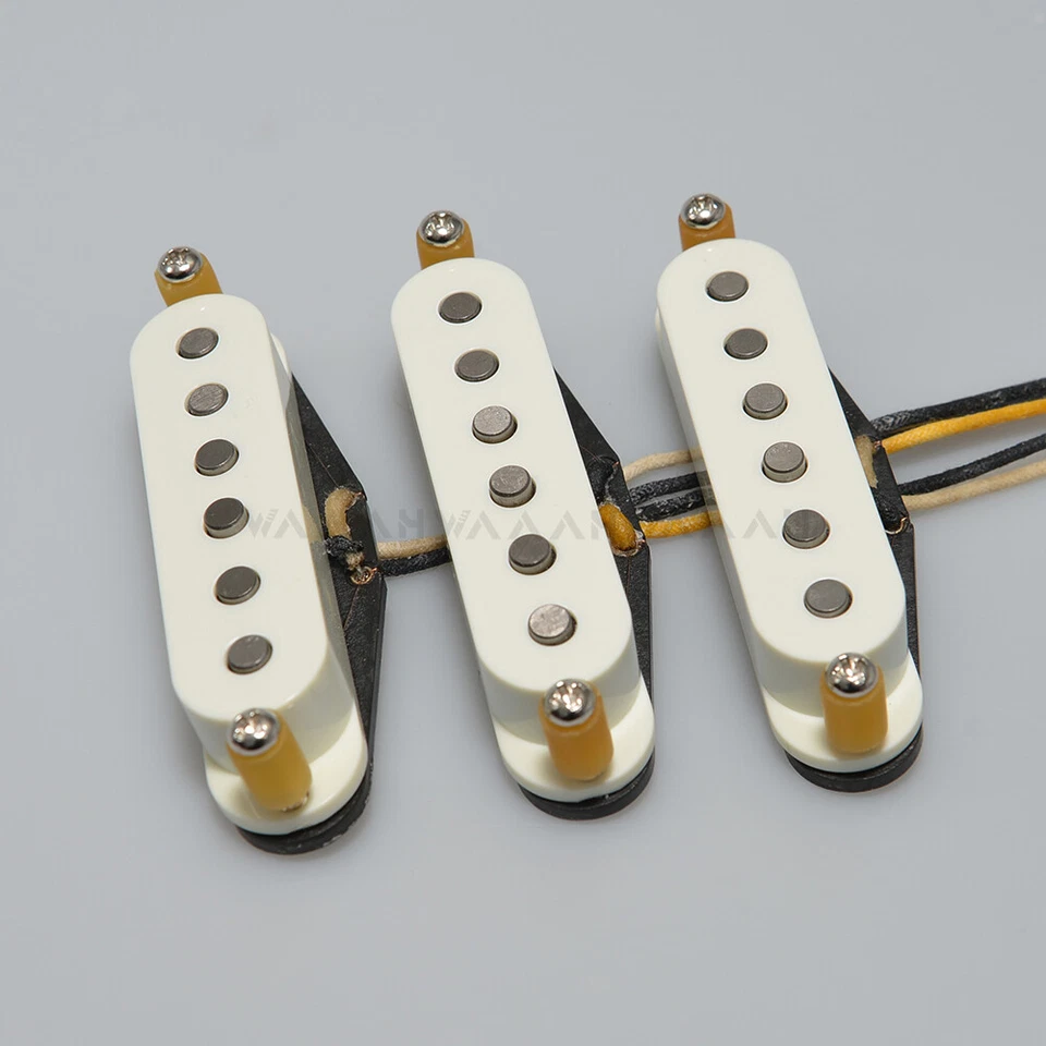 S.R.V Style Blues City Limits SSS Handwound Alnico 5 Single Coil Guitar Pickups - image 3 of 4