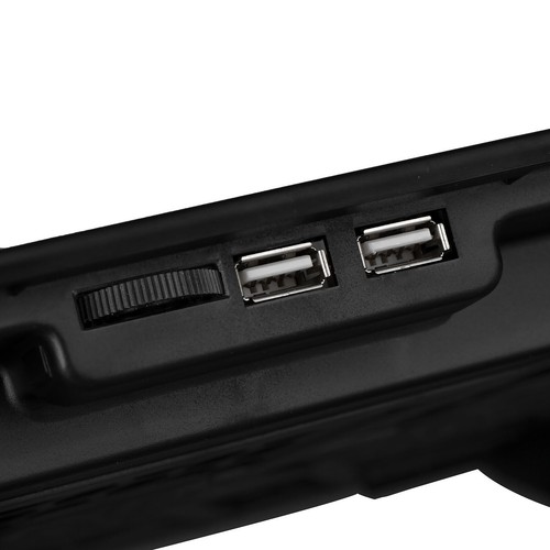 Laptop USB Cooling Pad 12-17inch Notebook Cooler Stand Speed Control Max 2400rpm - Afbeelding 2 van 12
