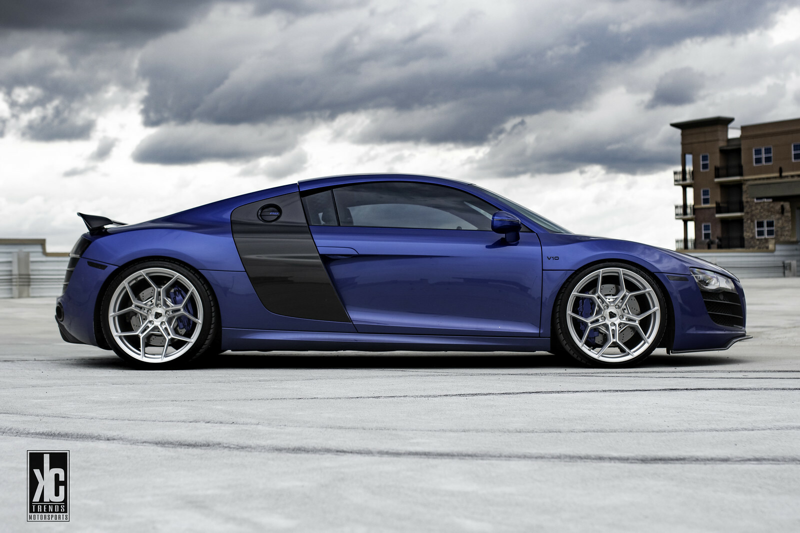 20” FLOW FORGED BD-F25 BRUSHED SILVER WHEELS RIMS FOR AUDI R8 20X9 & 20X11 
