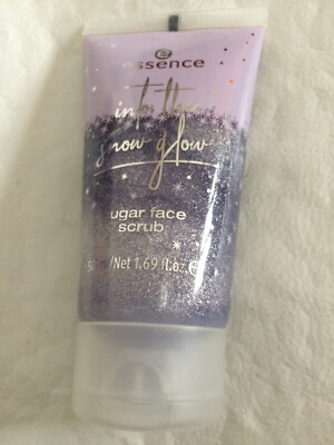 essence into the snow glow sugar face scrub 50 ml