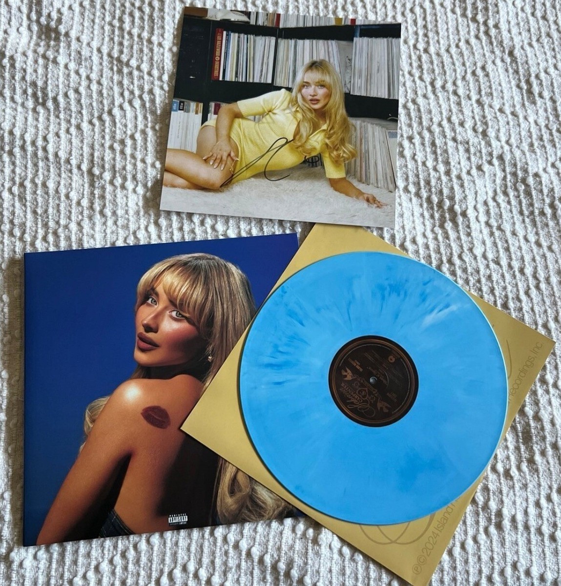 Sabrina Carpenter Short n' Sweet SIGNED LP - Light Sky Blue