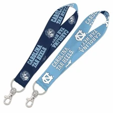 North Carolina Tar Heels Wincraft NCAA 1" Lanyard Key Strap FREE SHIP