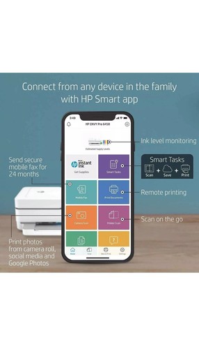 HP Envy Pro 6458 All-in-One Wireless Printer: Scanning Photo Copy - Picture 5 of 8