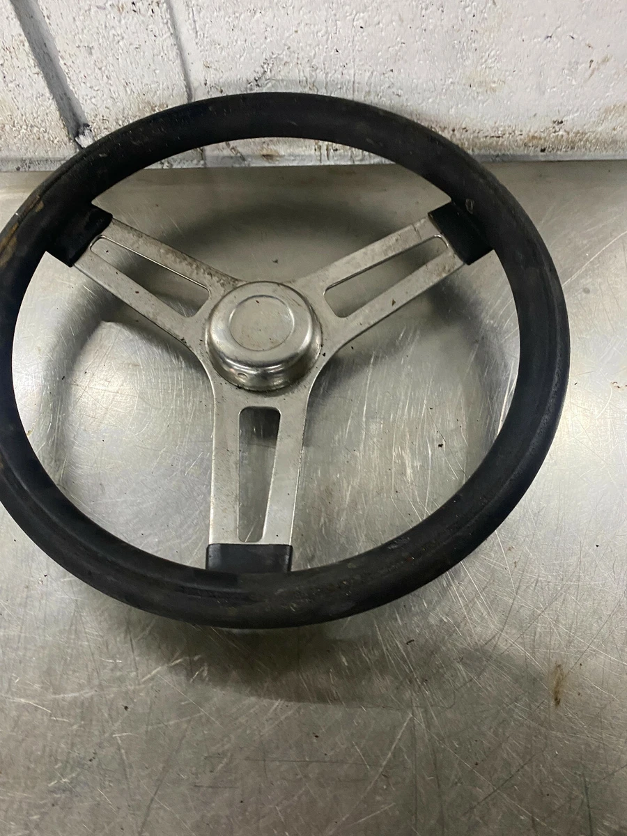 Boat Steering Wheel Four Winns Black 4Spoke Plastic Helm, 51 OFF