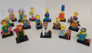lego simpsons characters