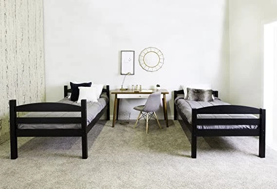 Classic Solid Wood Twin over Twin Bunk Bed - Image 3 of 3