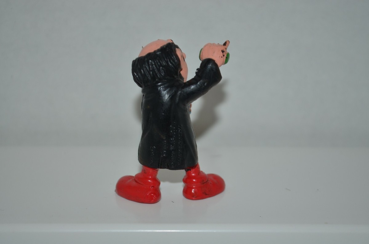 1978 Vintage Schleich Smurfs Villain GARGAMEL Potion PVC Figure