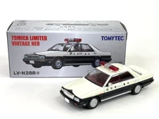 Tomica Vintage Nissan Cedric Cima Japan Police Metal Diecast Car 1:64 LV-N288a