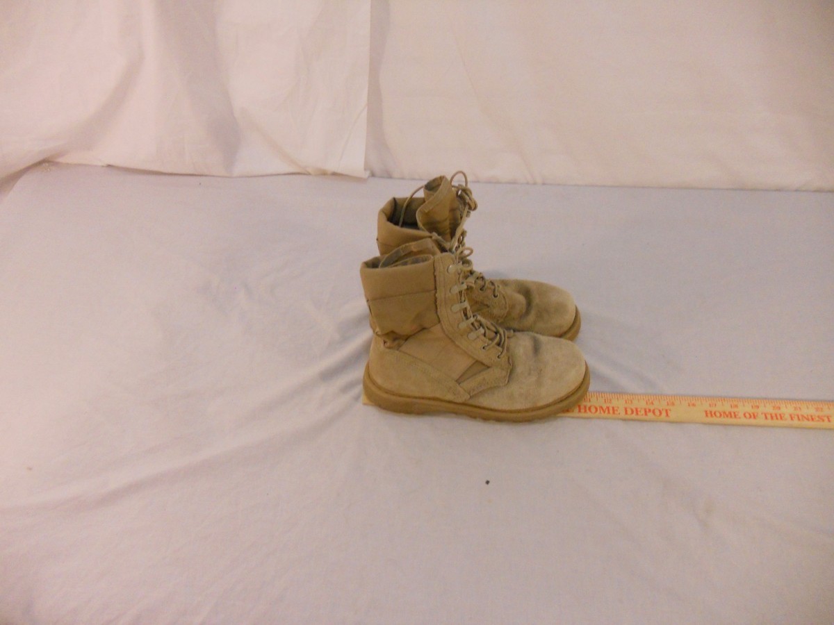 ROCKY 789 HOT WEATHER US MILITARY DESERT TAN COMBAT BOOTS  display picture 1