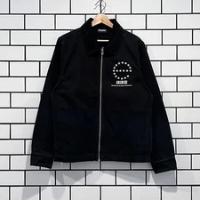 PLEASURES ECHO WORK JACKET BLACK