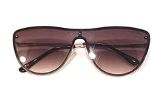 Tommy Hilfiger Cardie Gold Rimless Cat Eyes Shield Sunglasses