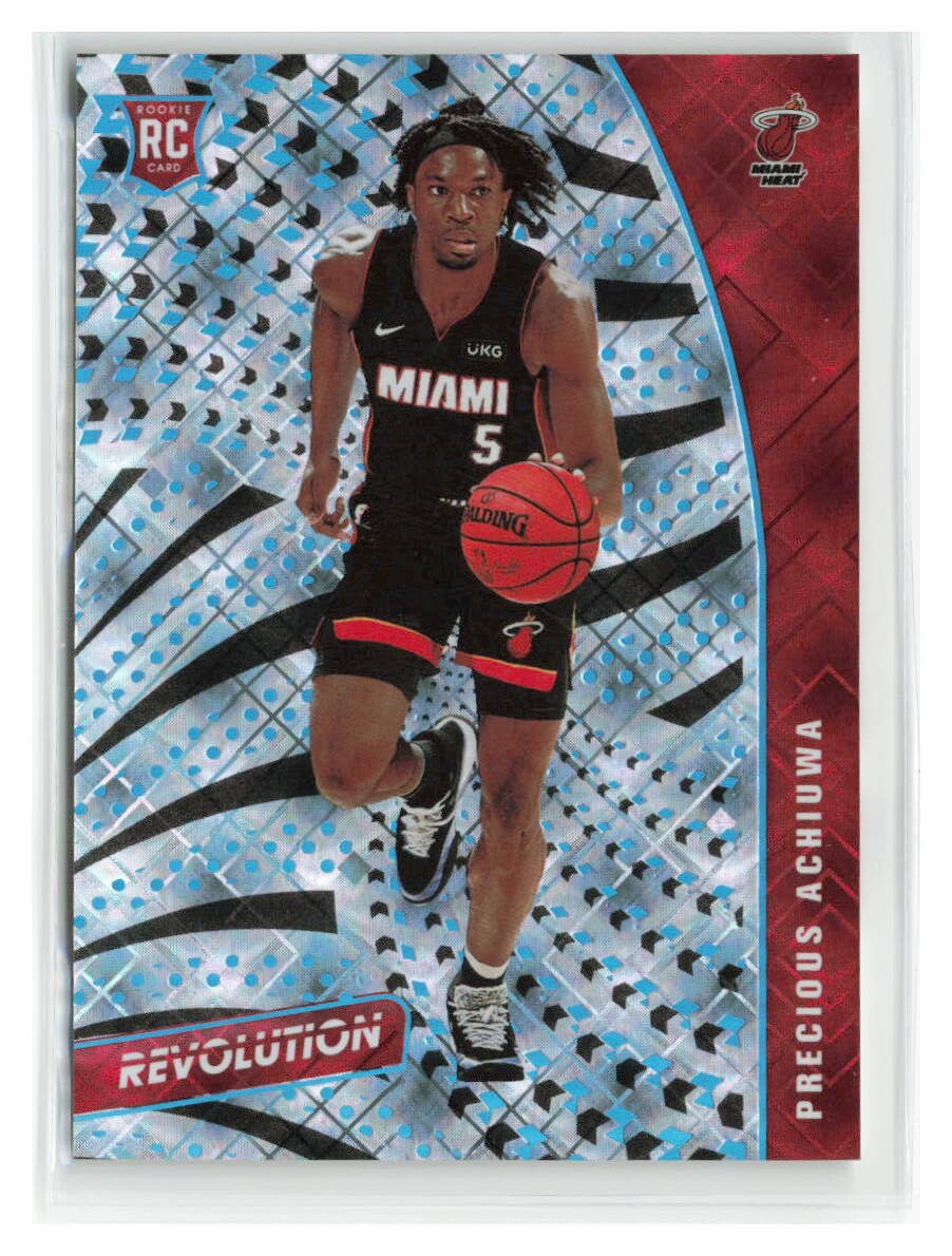 Precious Achiuwa 2020-21 Panini Revolution Cosmic RC SP/100 #123-HEAT