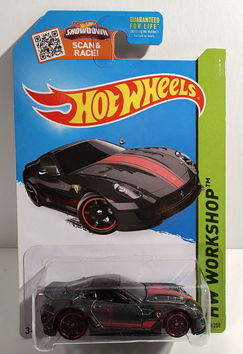 Hot Wheels Ferrari 599XX HW Workshop 2015 Thrill Racers #188 New - Picture 2 of 24