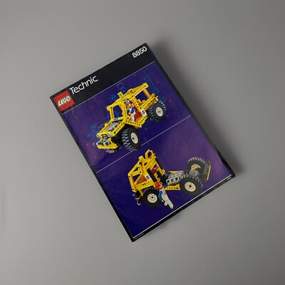 LEGO Technic 8850 Rally Support Truck Instructions Manual Only Booklet