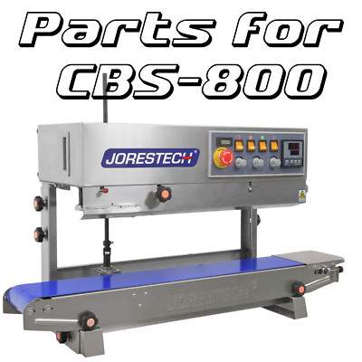 Parts for CBS-800 series Sealers for JORESTECH models