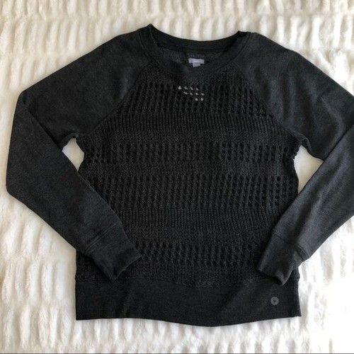 NWT Aerie Charcoal Gray Sweatshirt 