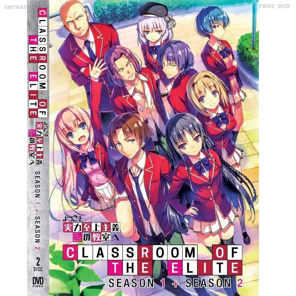 Anime DVD Classroom Of The Elite Season 1+2 Vol.1-25 End English Dubbed