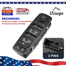 68234092AC Front Left Driver Side Car Power Window Switch for Chrysler Voyager