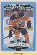 2019-20 Upper Deck O-Pee-Chee Update Marquee Rookies Blue Gaetan Haas READ 0qr0
