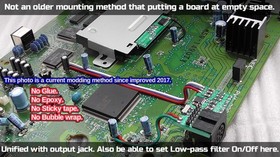 PC Engine DUO-R Scart RGB settable Csync 75/TTL/CVBS Region Free Jailbar fix LPF