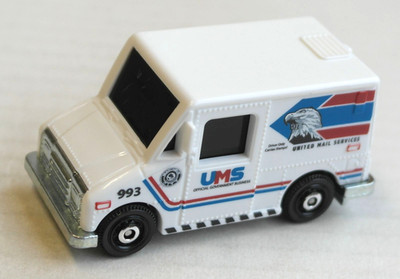 Matchbox Postal Service Delivery Truck weiß UMS United Mail Services MBX Mattel