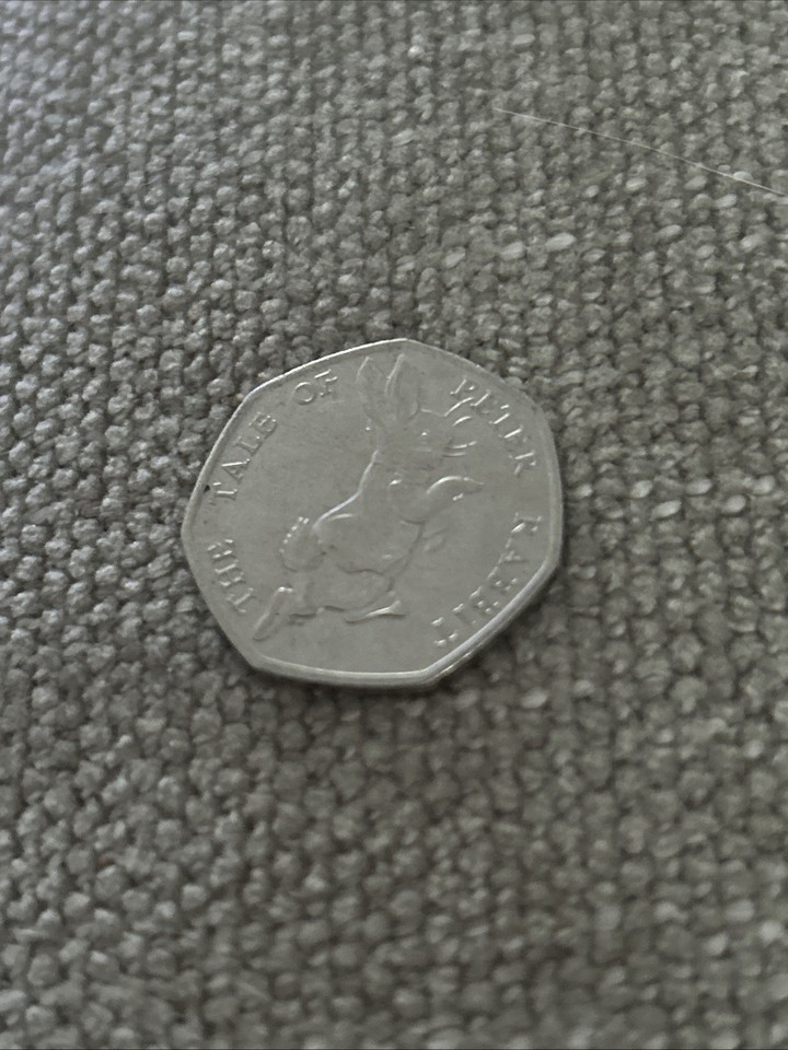 Rare Peter Rabbit 50p coin | eBay UK