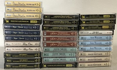 32 Reader s Digest Cassette Tapes - Vintage 1940s-50s Singers Sets MINT!