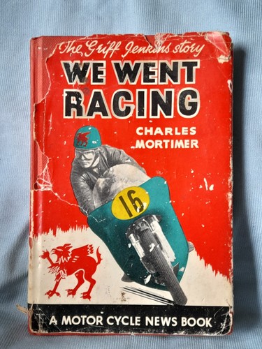 Wir gingen Rennen (Die Griff Jenkins Geschichte) von Charles Mortimer. Oldtimer Fahrrad