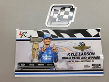 2024 Kyle Larson Brickyard 400 Winner Insert  Win Sticker 1/24 Lionel