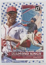 2022 Panini Donruss Diamond Kings Independence Day Juan Soto #20 0w7